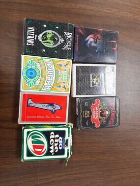 Collectible Playing Cards Disney American Airlines Mizzou Jack Daniels 7 Decks